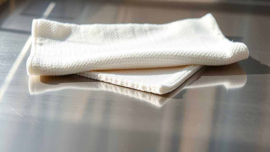 use clean soft cloths