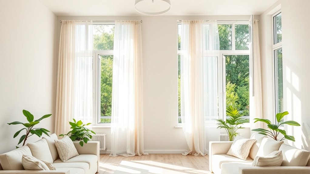 use cross ventilation techniques