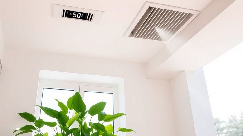 use ventilation and sensors