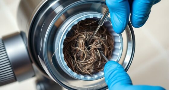 vacuum suction blockage troubleshooting