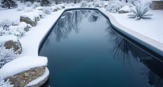 vanishing edge pool freeze protection