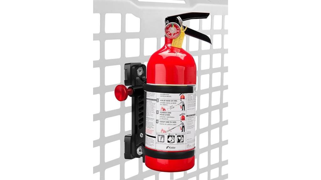 vehicle molle extinguisher mount