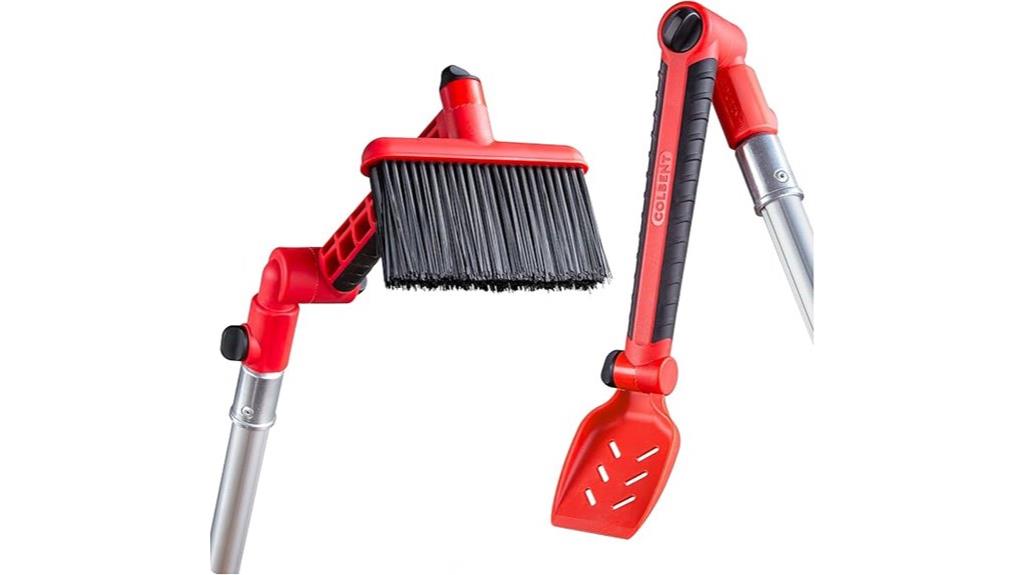 versatile multi angle gutter cleaner