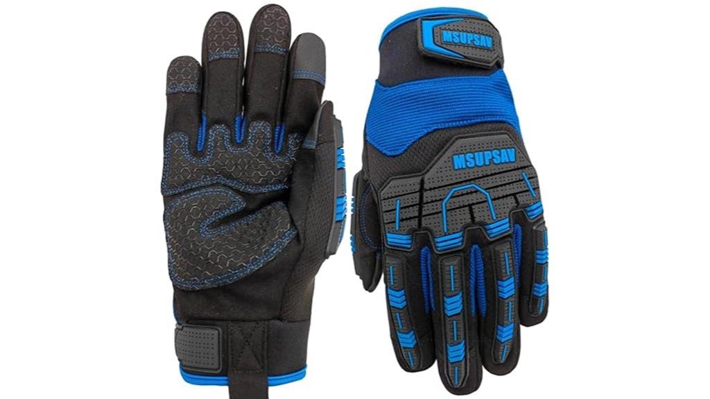 vibration resistant men s work gloves