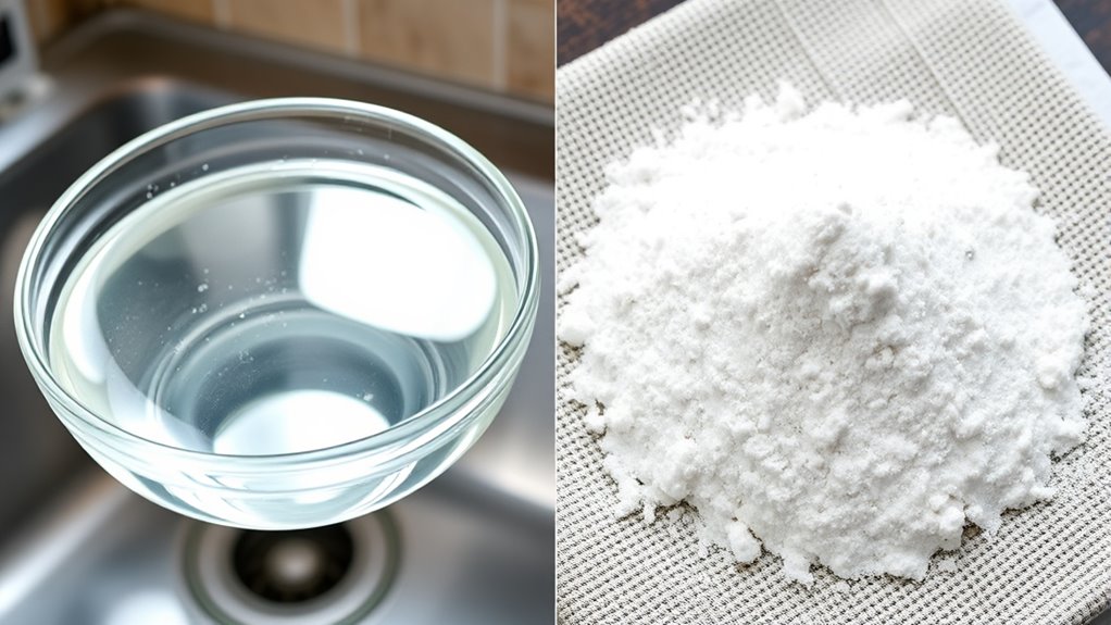 vinegar and baking soda uses