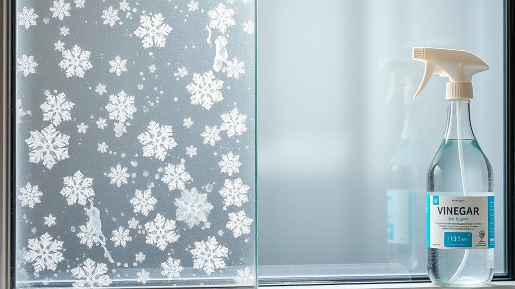 vinegar water stain removal