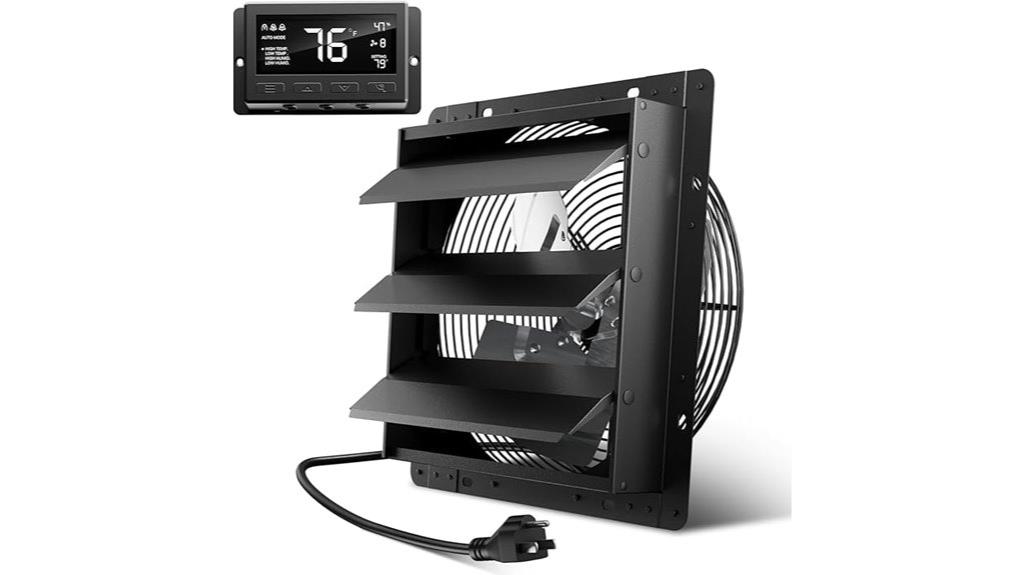 wall mounted attic fan