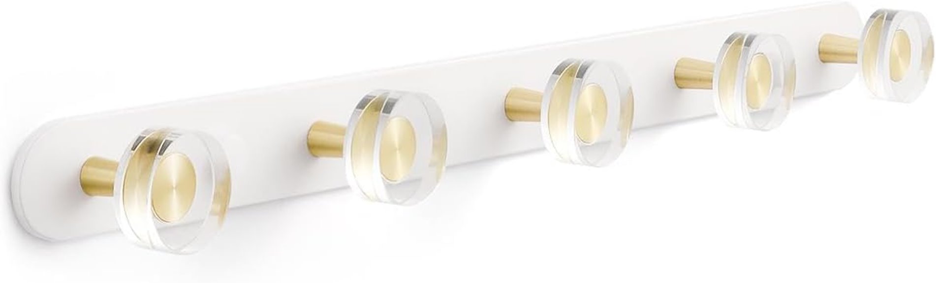 wall mounted white towel hooks