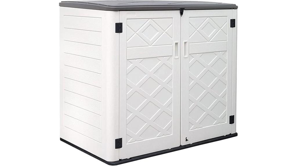 waterproof outdoor storage shed