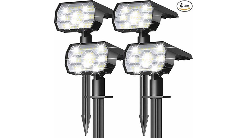 waterproof solar garden lights