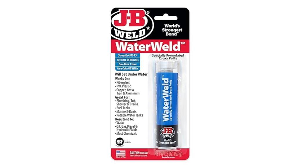 waterweld epoxy stick