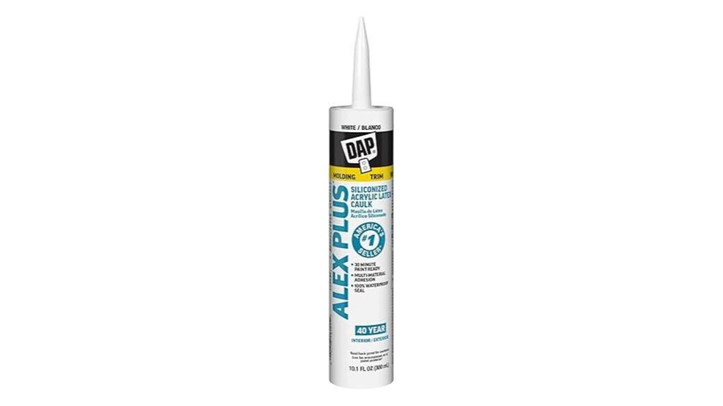 white 10 1oz silicone caulk