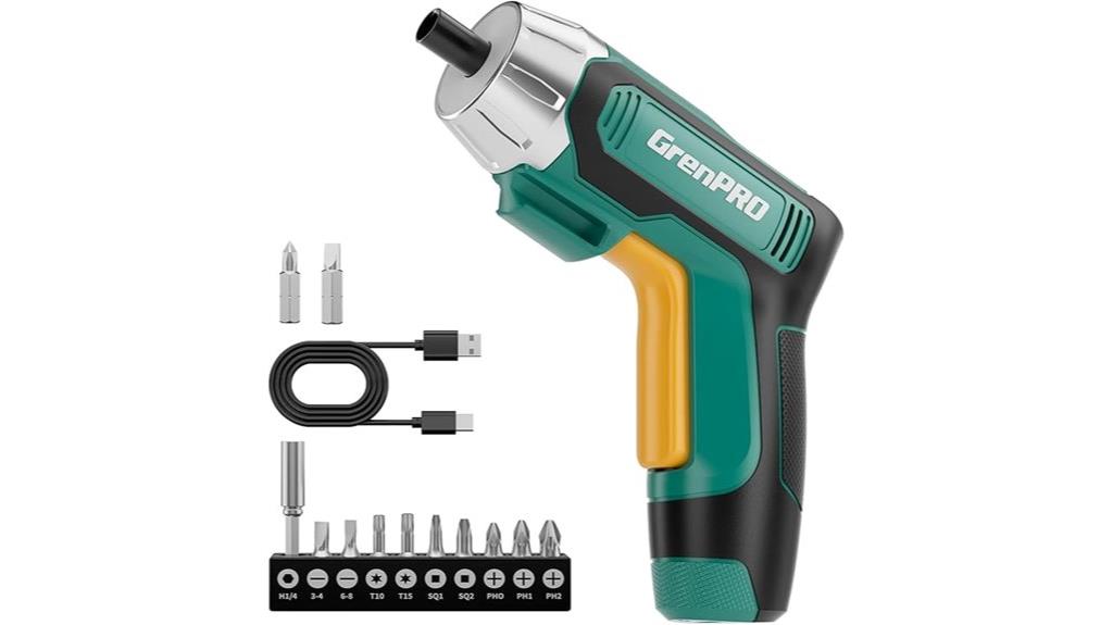 wireless 4v screwdriver kit