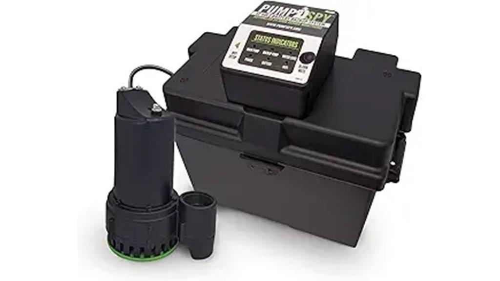 wireless battery backup sump