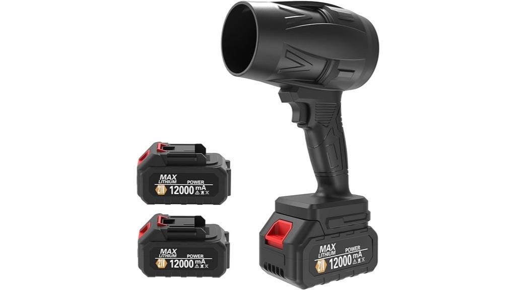 wireless blower with accessories