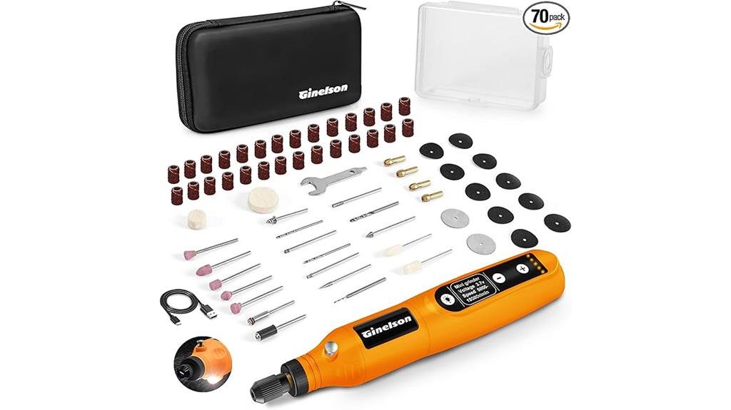 wireless rotary tool set