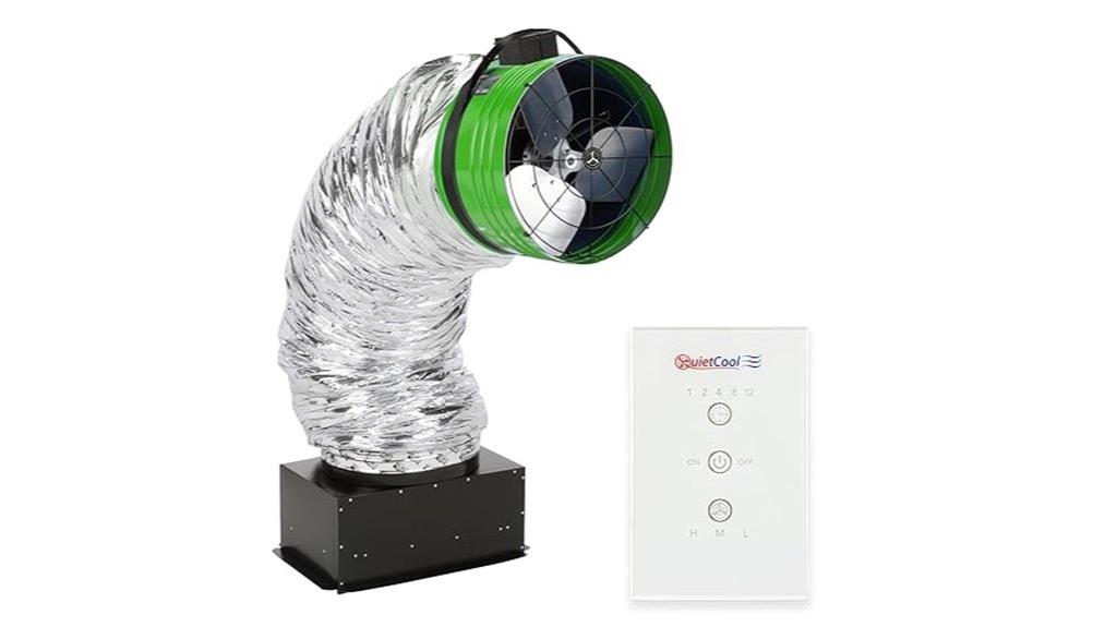 wireless whole house fan