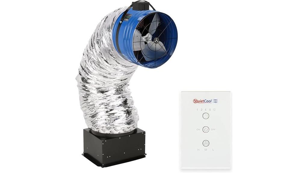 wireless whole house fan