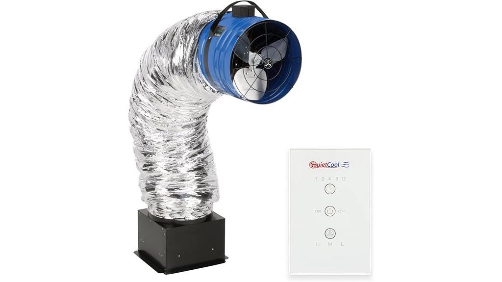 wireless whole house fan