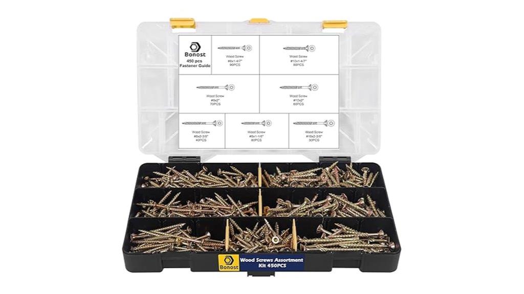 wood screw assortment kit