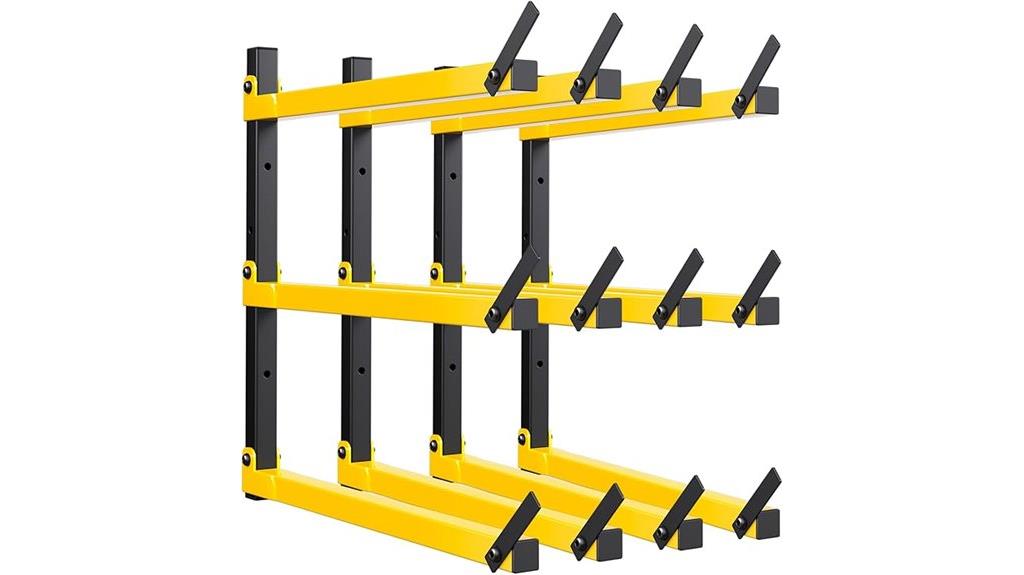 wood storage rack