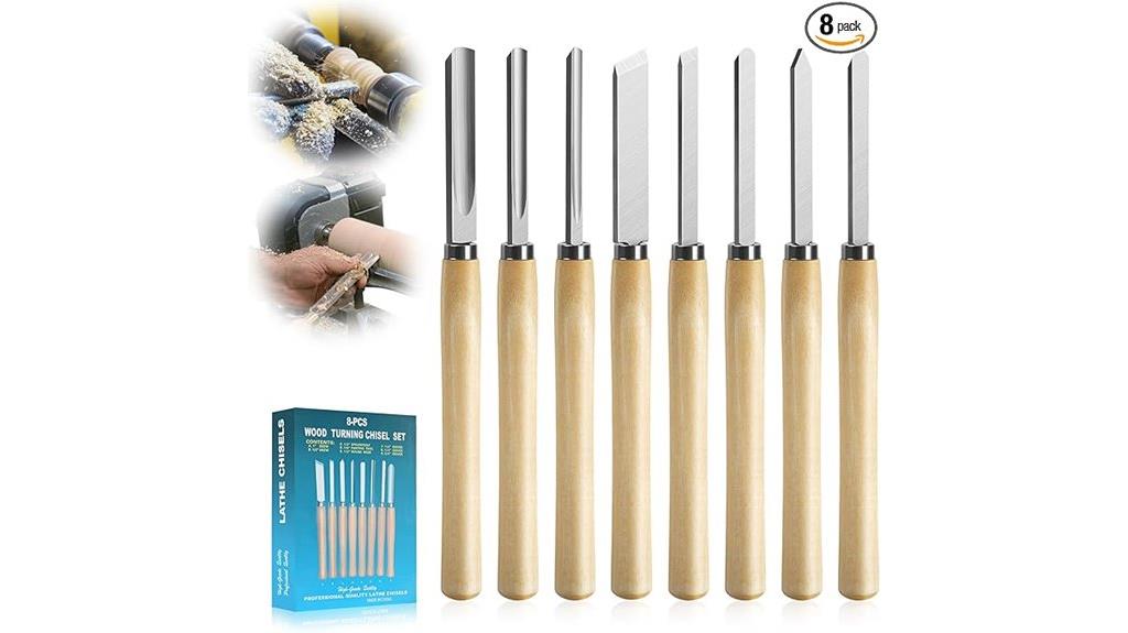 woodworking lathe tool set