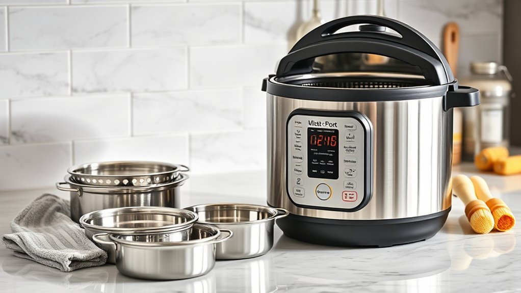 cleaning and storing multi cookers
