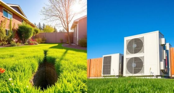 compare geothermal and air source