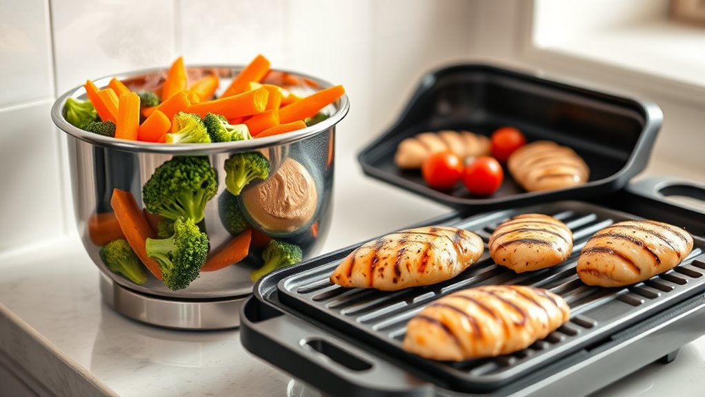 healthy cooking with small appliances