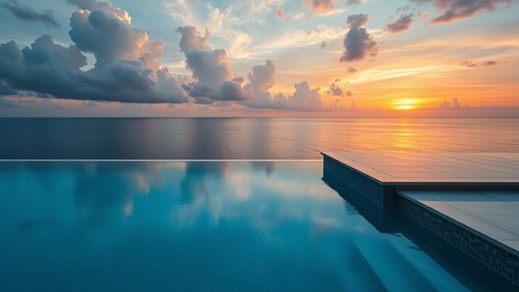 infinity and zero edge pools