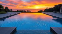 infinity pool basin design