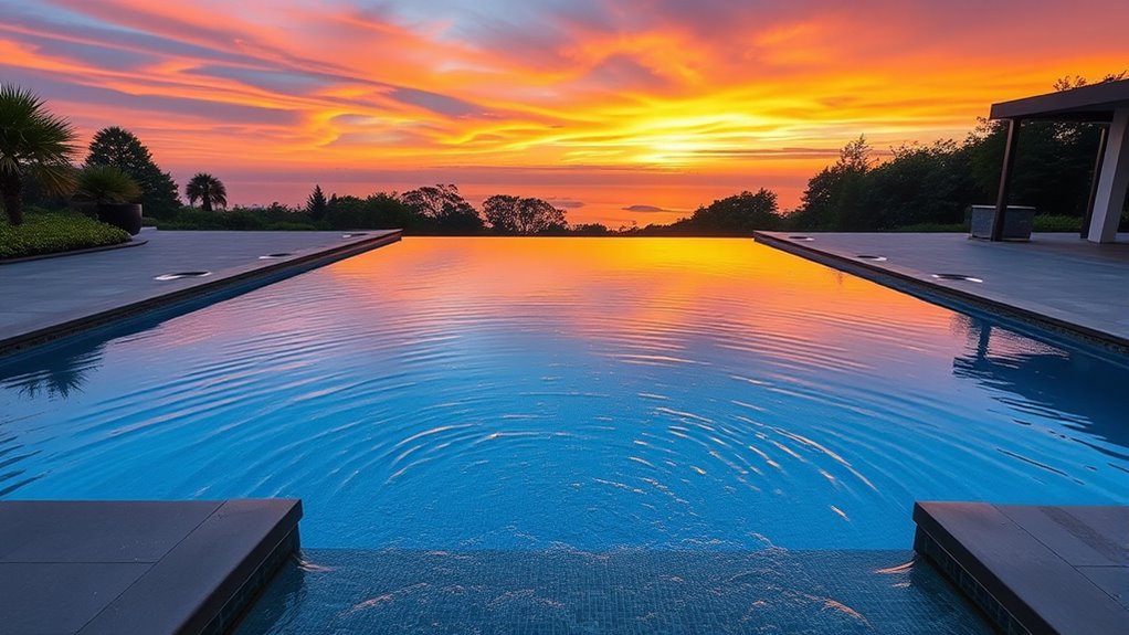 infinity pool basin design