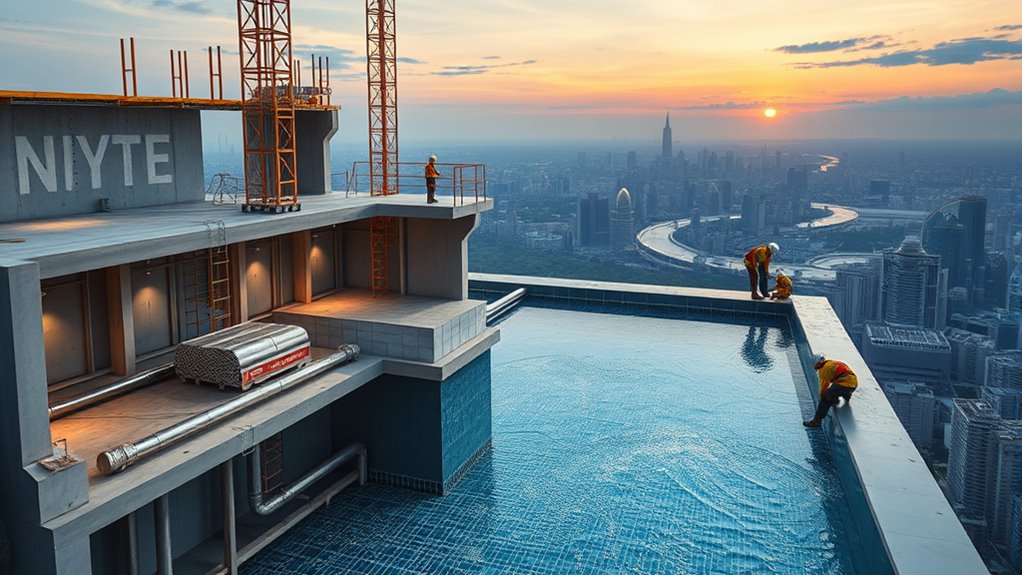 infinity pool construction costs
