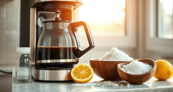 natural coffee machine cleaning