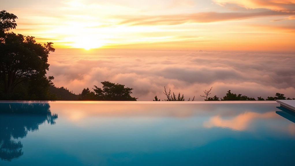 pool edge design comparison