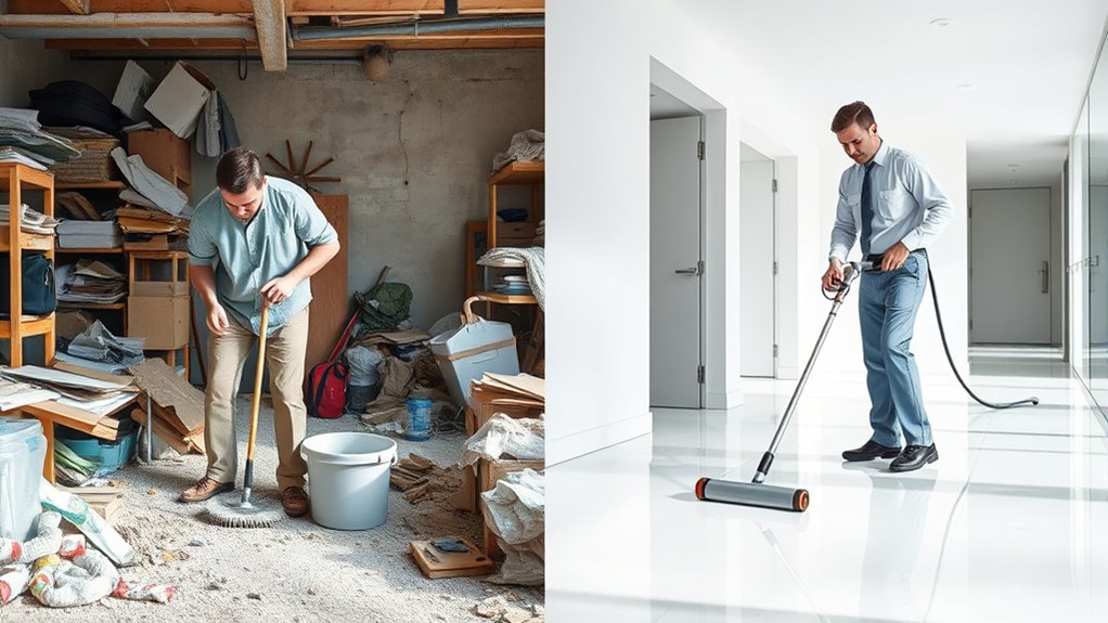 professional cleaning versus diy