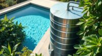 rainwater pool collection