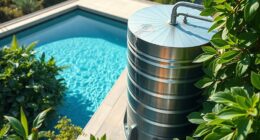rainwater pool collection