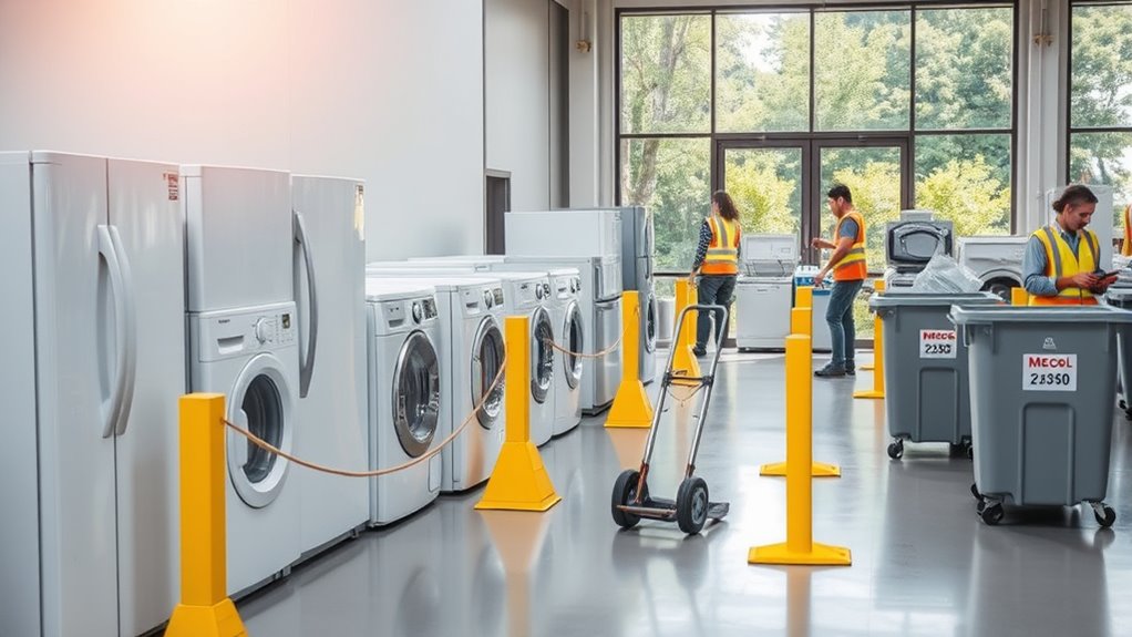 recycle old appliances properly