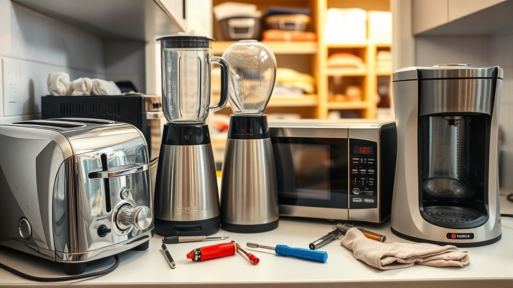 regular appliance maintenance check