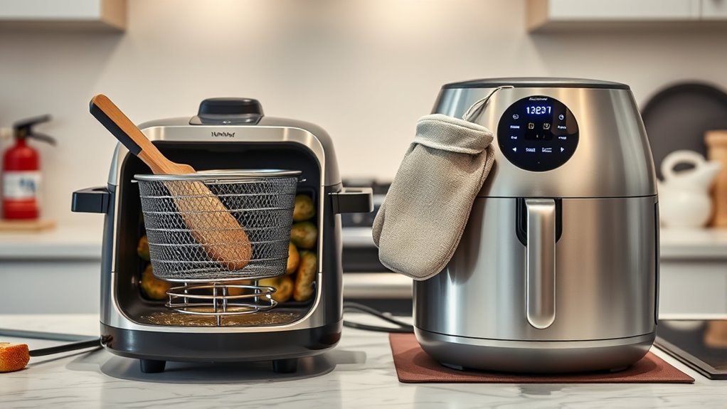 safe fryer operation practices