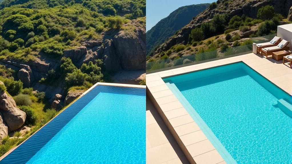 sloped vs flat terrain