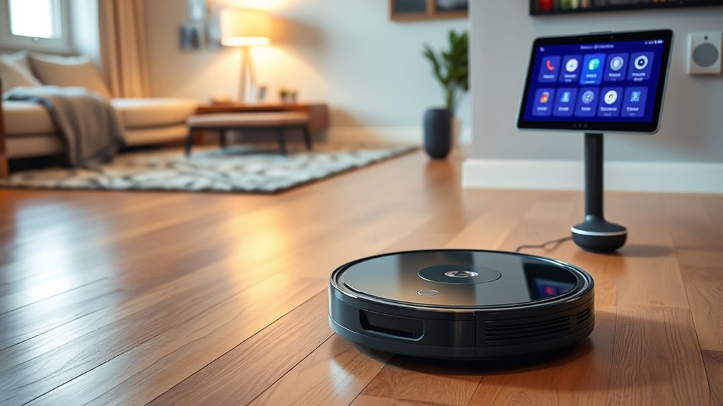 smart home cleaning automation