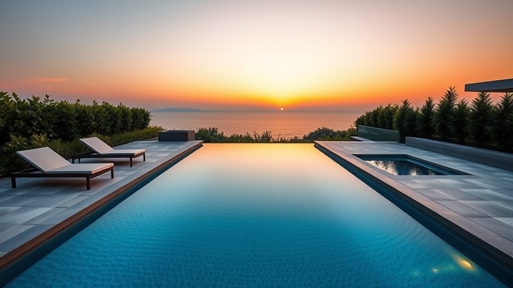 smart sustainable infinity pools