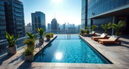 urban rooftop plunge pools