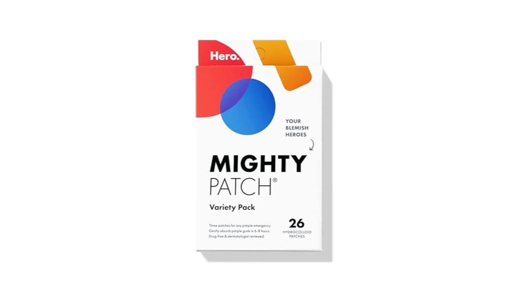 assorted hero acne patches