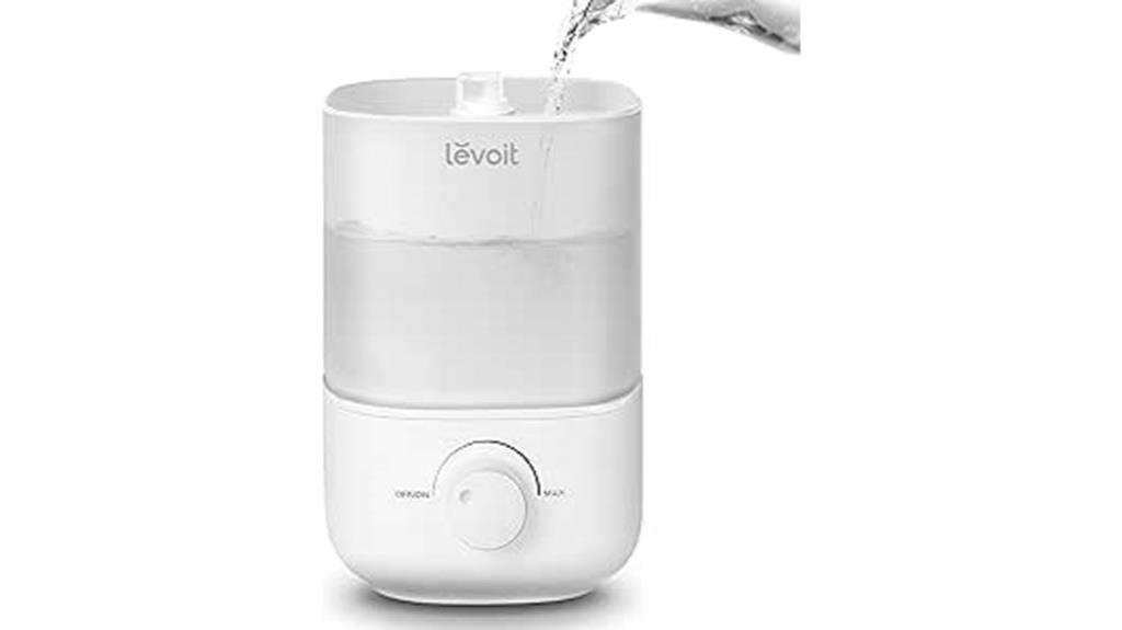 levoit 2 5l bedroom humidifier