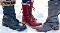 stylish waterproof snow boots