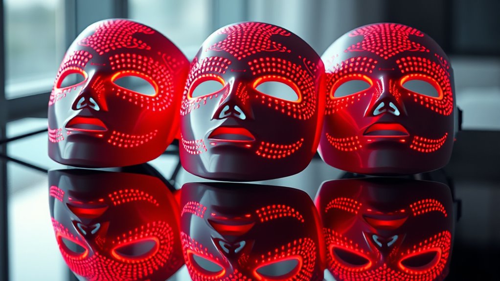 top red light masks 2025