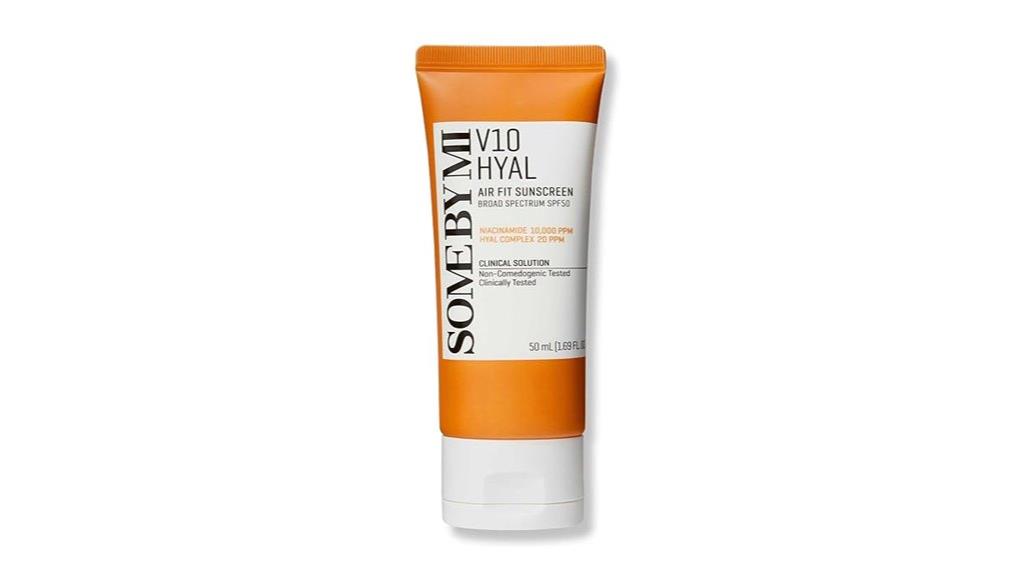 v10 hyal air fit sunscreen